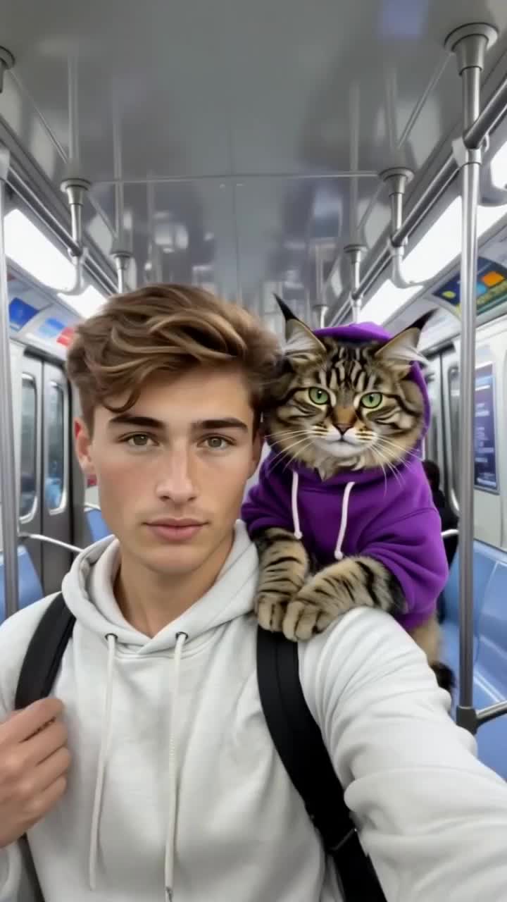 Subway Cat